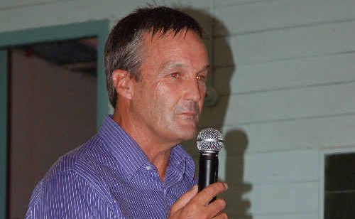 Raleigh Dairy Holdings general manager and shareholder Stuart Brander at Monday’s public meeting. Raleigh Dairy Holdings general manager and shareholder Stuart Brander at Monday’s public meeting.